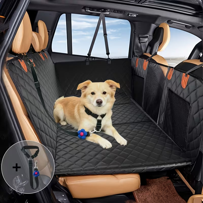 Pets Paradise™ Dog Car Backseat Hammock Cover — Waterproof & Non-Slip